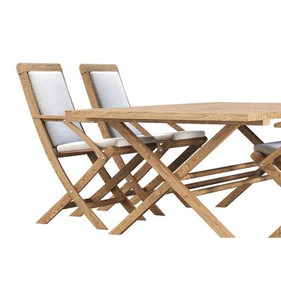 Alesso outdoor furniture set v01 / Набор уличной мебели — Вид 2