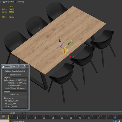 Dining table 42 — Ver 2