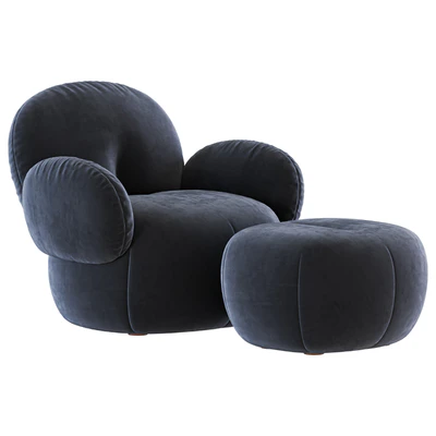 Nana Love Armchair and pouf by Freifrau — Ver 3