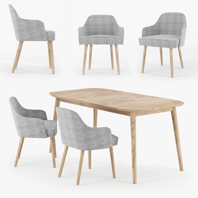 Nordic Odense Spisebord, lucia spisestol — Скачать