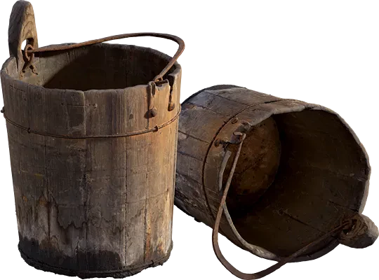 old wooden bucket 002 — Скачать
