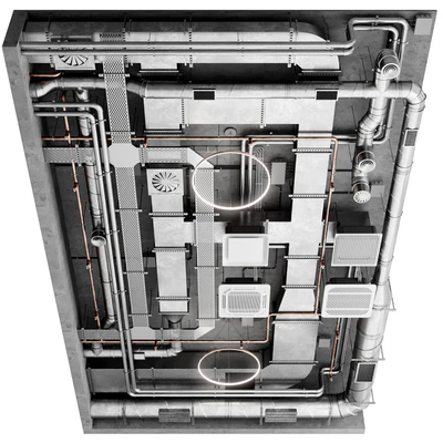 Industrial ceiling 7 — Ver 1