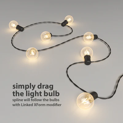 Editable Garland Lights Set 2 — Ver 2