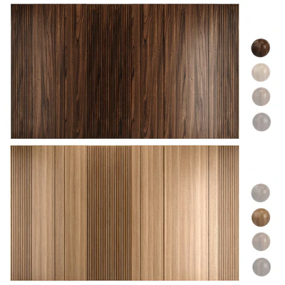 Wood panel set 2 — Вид 1