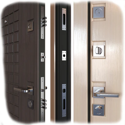 Entrance metal door EnterDoor Kardinal — View 2