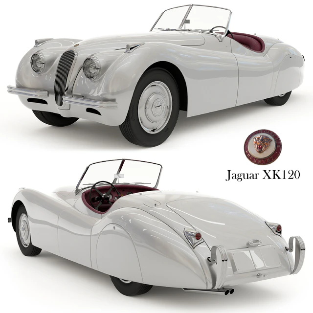 Jaguar XK120 — Descargar