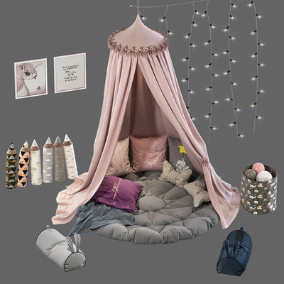 Children's canopy with decor — Ver 2