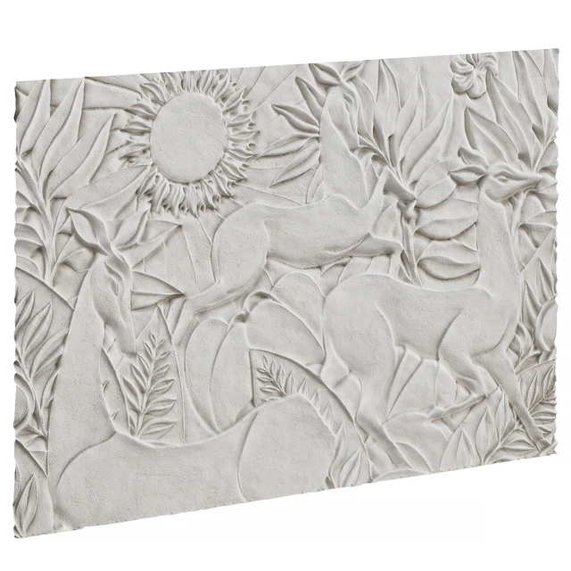 Bas-relief with deer — Descargar