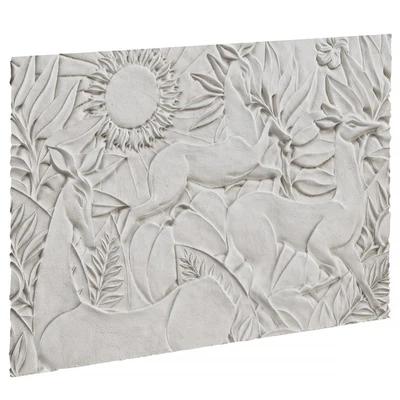 Bas-relief with deer — Ver 1