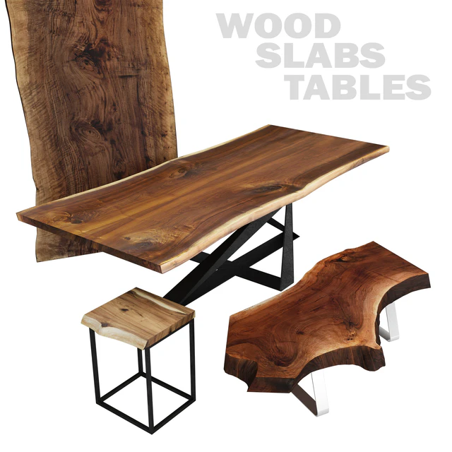 wood slabs tables — Скачать