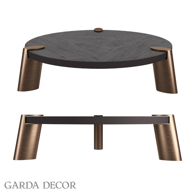 JOURNAL TABLE LOW KONG DARK WALNUT 58DB-CT17191 Garda Decor — Descargar