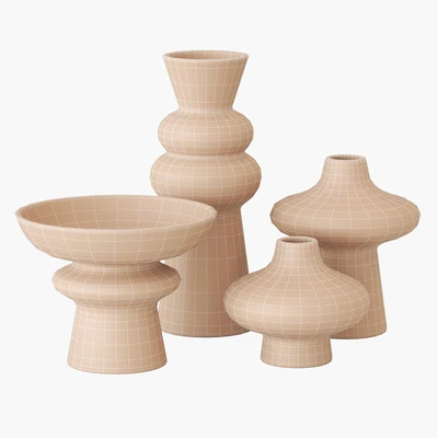 Set of vases H&M — Ver 2