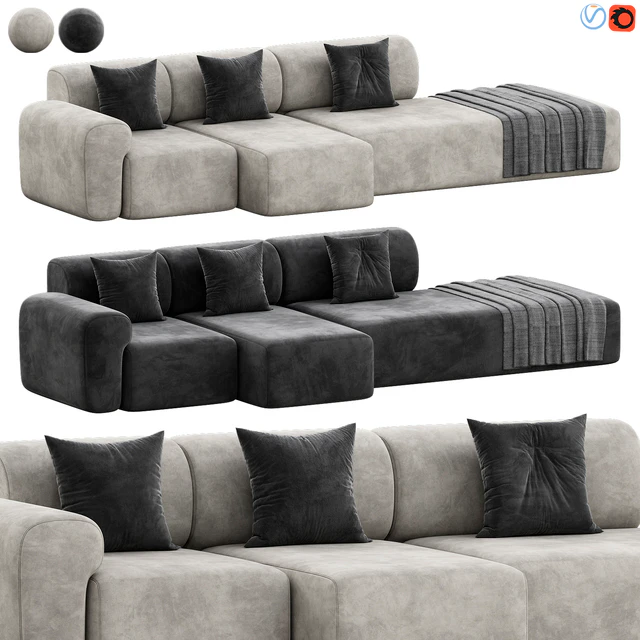 IGEA Sofa by Paola Zani — Скачать