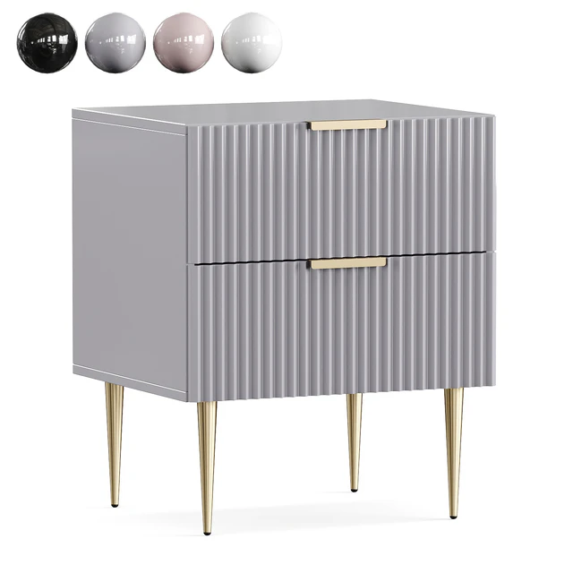 Bedside cabinet LUXURY CHIC — Descargar