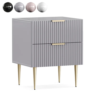 Bedside cabinet LUXURY CHIC — Ver 1