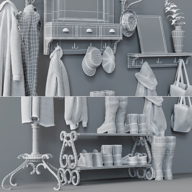 Hall Pottery Barn MORAN COLLECTION — Descargar
