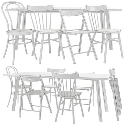 IKEA table and chair set 01 — Ver 2