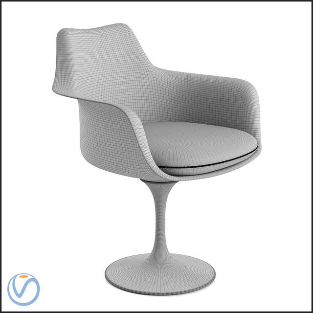 Knoll Tulip armchair — Descargar