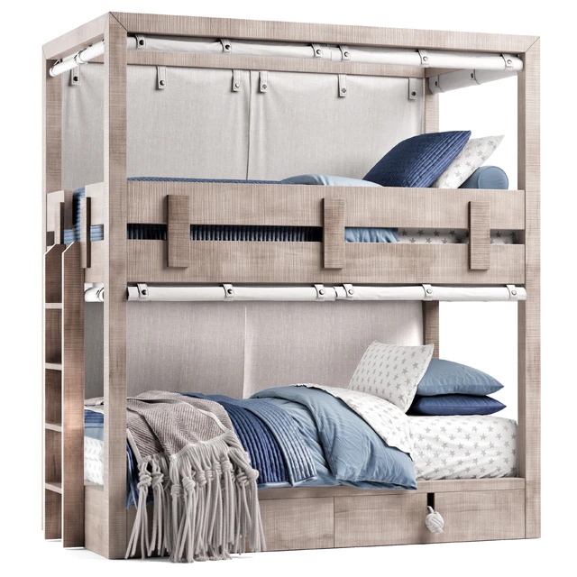 RH Bennet Bed — Скачать