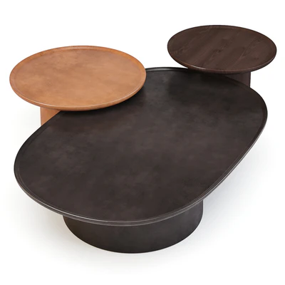 Molteni: Louisa - Coffee Tables — Ver 2