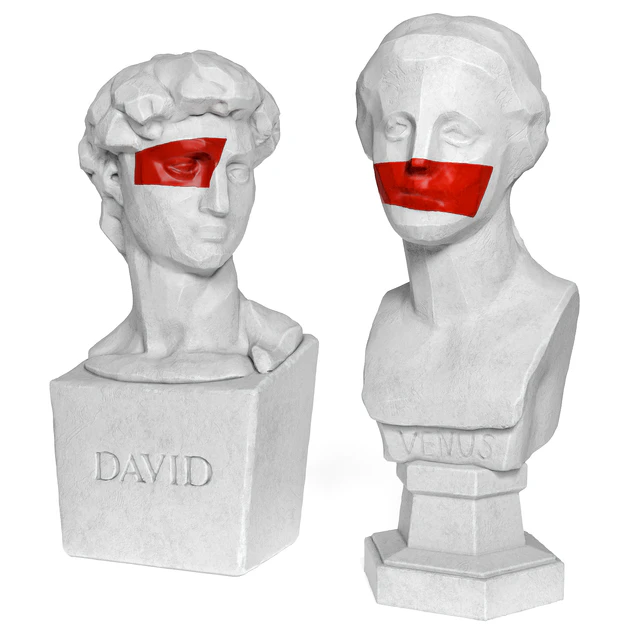 Venus and David edges bust — Descargar