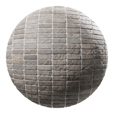 splitface stack bond brick wall texture gray — download