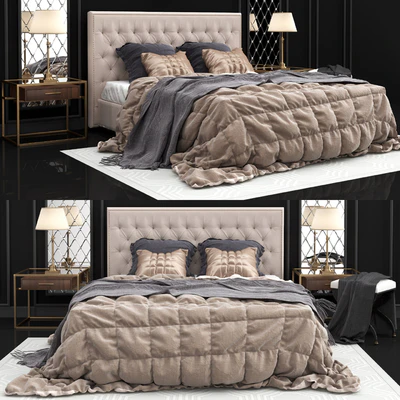 Кровать Restoration Hardware Adler — Вид 1