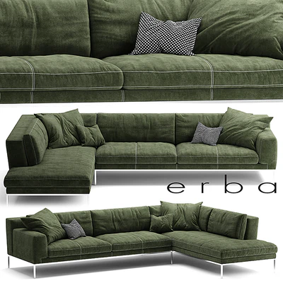 Sofa ERBA ITALIA EDIZIONE Sectional sofa — Ver 1