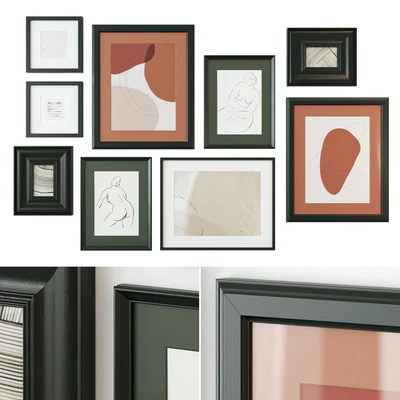 Abstract painting gallery wall — Ver 1