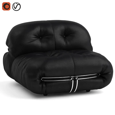 Cassina Soriana lounge chair — Вид 1