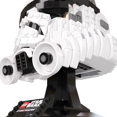 Lego Star Wars Helmet Storm Trooper — Ver 2