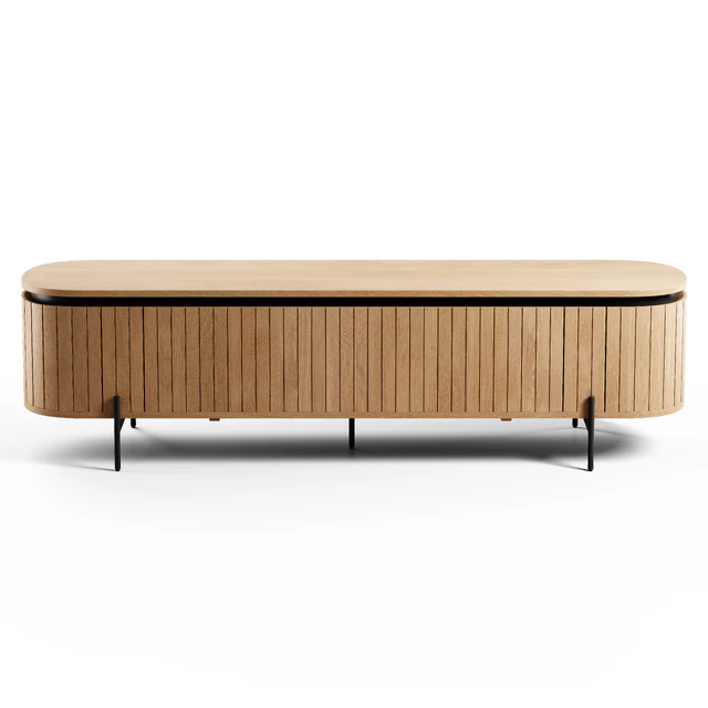 Kave Home - Licia TV stand, 200x55 cm — Скачать