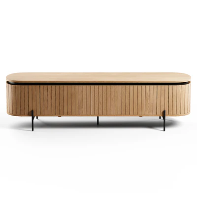 Kave Home - Licia TV stand, 200x55 cm — Вид 2