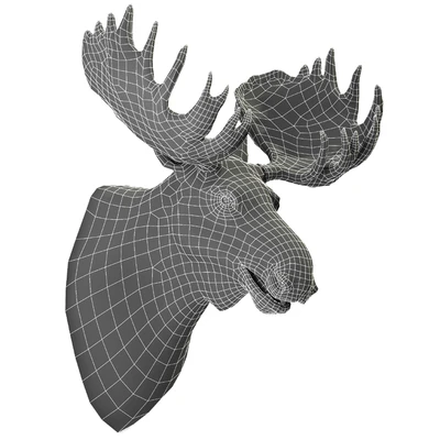 Elk head — Ver 2