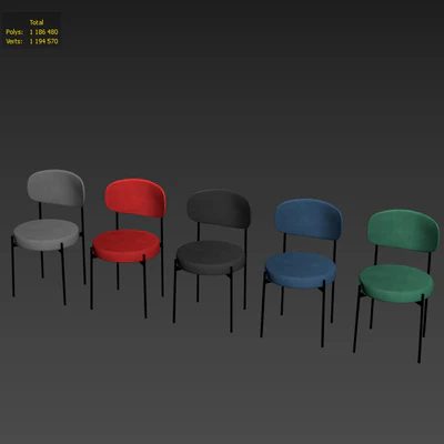Chair Series 430 Verner Panton — Ver 2