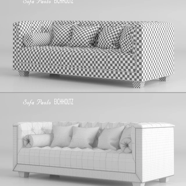 Sofa Paolo EICHHOLTZ — Descargar