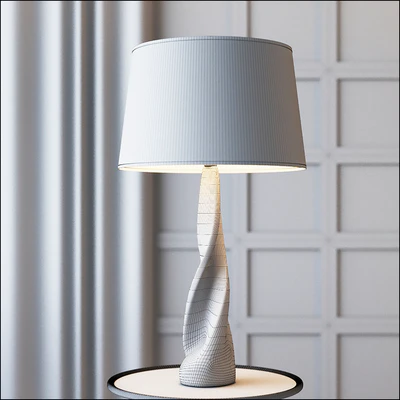 Global Views Ocean Twist Lamp — Ver 2