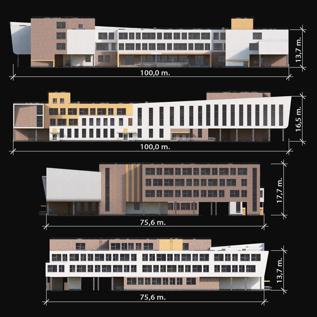 Modern school building — Descargar