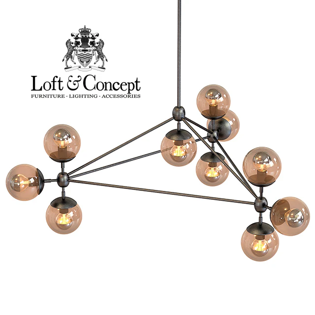 Chandelier Modo Chandelier 10 Globes — Descargar