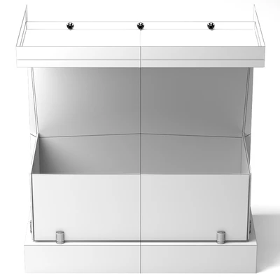 Built-in biofireplace Lux Fire Front 440 S — Ver 2