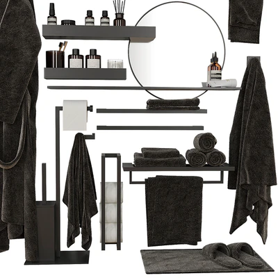 Decorative bathroom set 205 — Ver 2