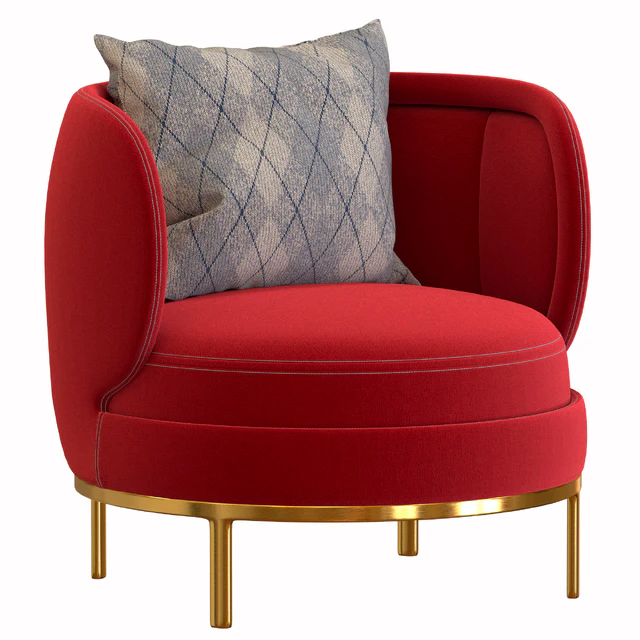 Wittmann Vuelta Swivel Lounge Armchair Designed by Jaime Hayon — Descargar