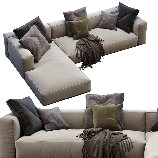 Flexform Sofa Grandemare — Скачать