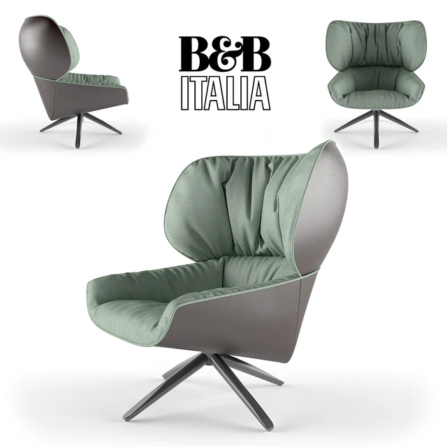 TABANO armchair - B&B Italia — Descargar