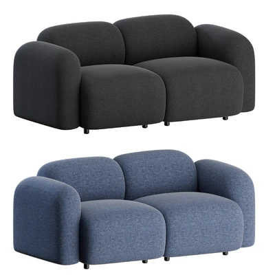 Swell Sofa 2 Seater by Normann Copenhagen — Ver 2
