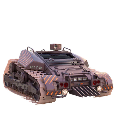 Tractor on caterpillars — Ver 2
