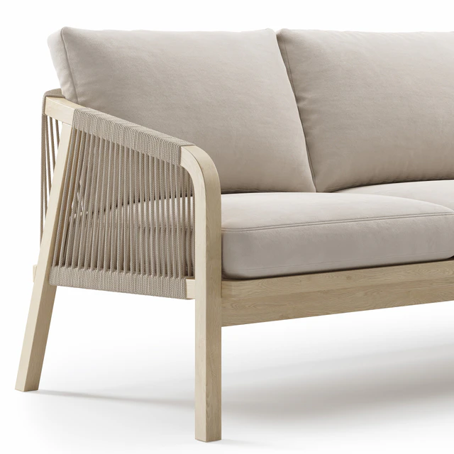Outdoor Garden Woven Lounge 3 seater Sofa by Kettler — Скачать