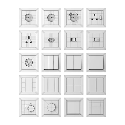 Jung LS-Design set Metal — Ver 2