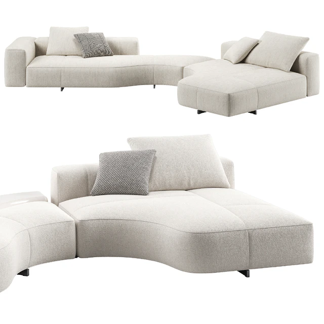 Yves Sofa 02 by Minotti — Скачать
