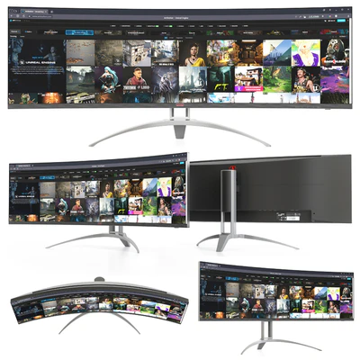 Widescreen Monitor — Ver 2